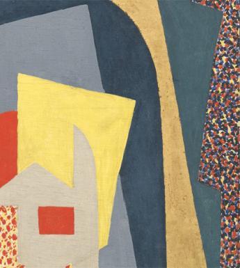 Mainie Jellett (1897-1944), 'Decoration', 1923 (detail). © National Gallery of Ireland.