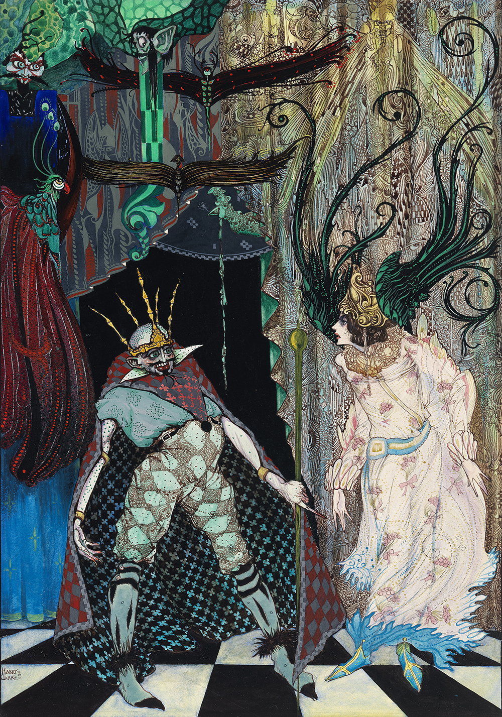 Drawing Inspiration: Harry Clarke (1889-1931) | National Gallery 