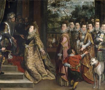 Lavinia Fontana (1552-1614), 'The Visit of the Queen of Sheba to King Solomon', c.1600. © National Gallery of Ireland.