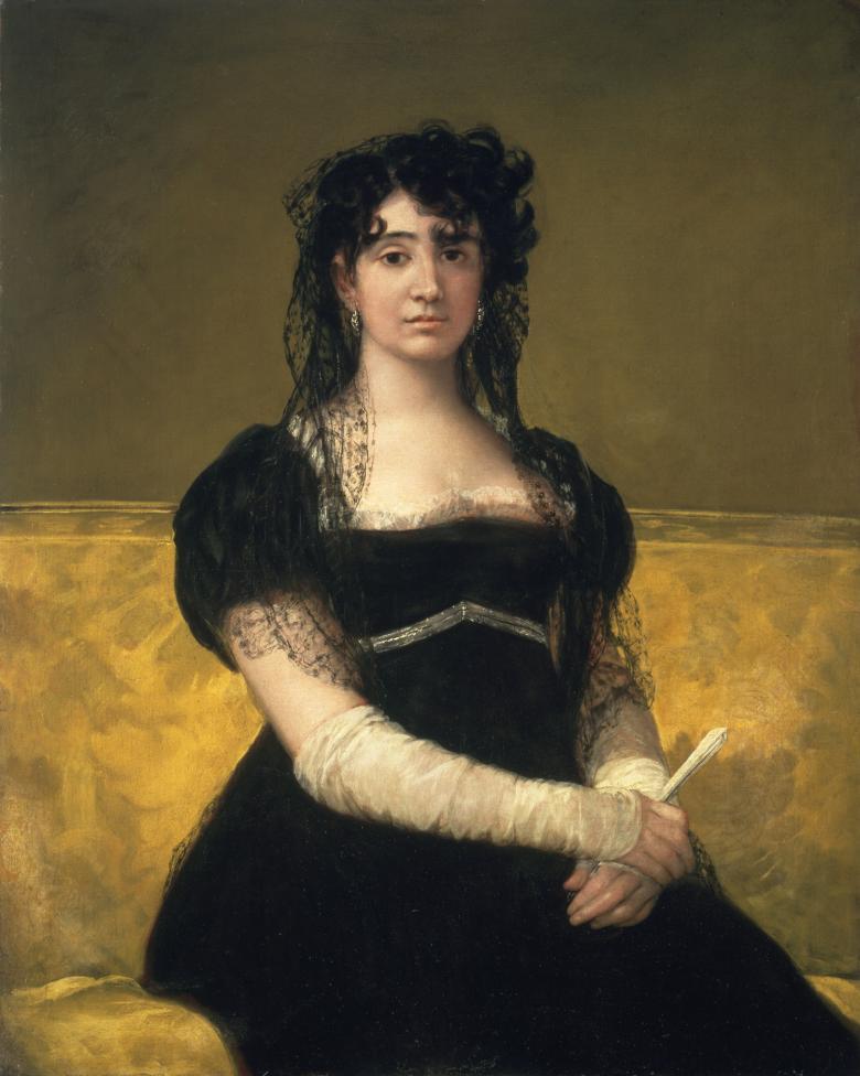 Francisco José de Goya y Lucientes (1746-1828), 'Portrait of Doña Antonia Zárate', c.1805. © National Gallery of Ireland.