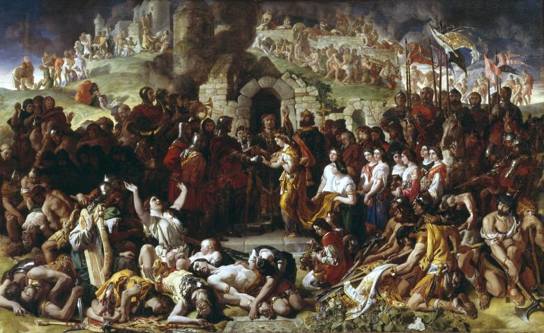 The Marriage of Strongbow and Aoife di Daniel Maclise