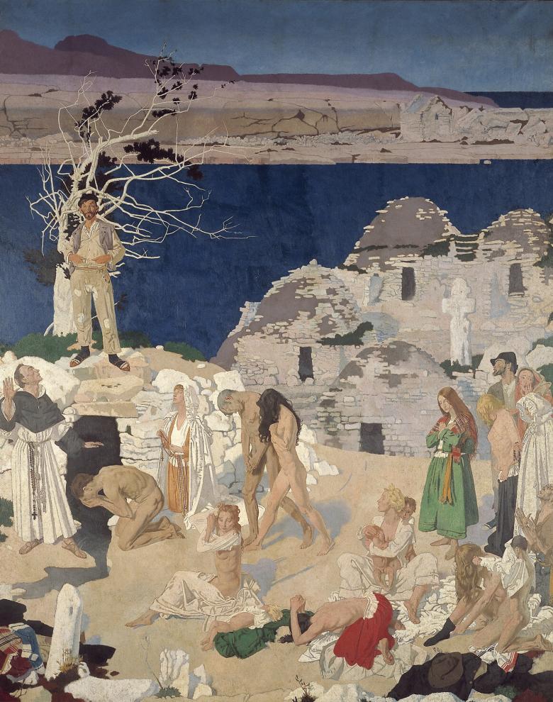 William Orpen (1878-1931), 'The Holy Well', 1916. © National Gallery of Ireland. 