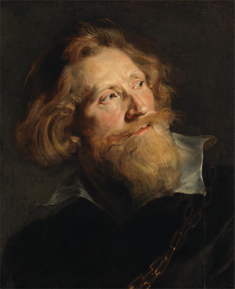 Peter Paul Rubens (1577-1640), 'Head of a Bearded Man', 1622-1624.