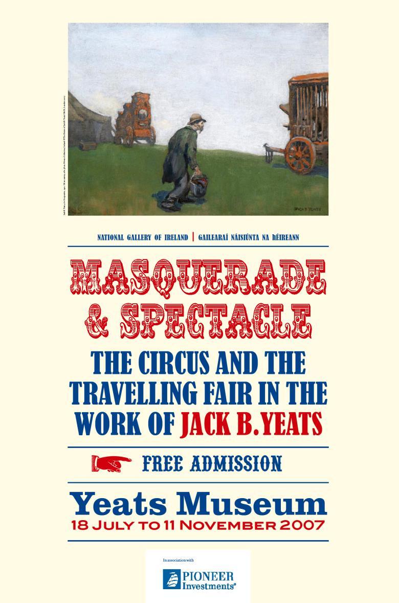 Masquerade and Spectacle: the circus and the travelling fair in the work of Jack B. Yeats. Photo © National Gallery of Ireland