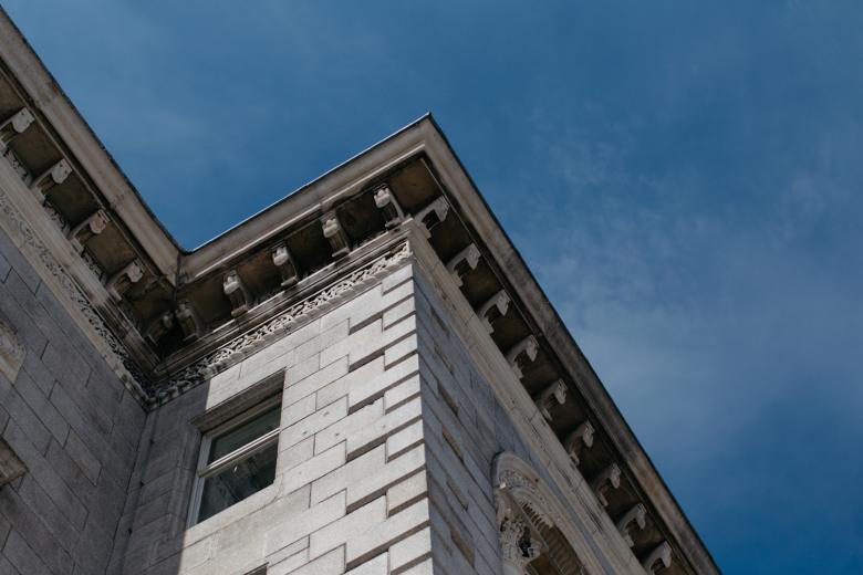Details of the Merrion Square building. © National Gallery of Ireland. 
