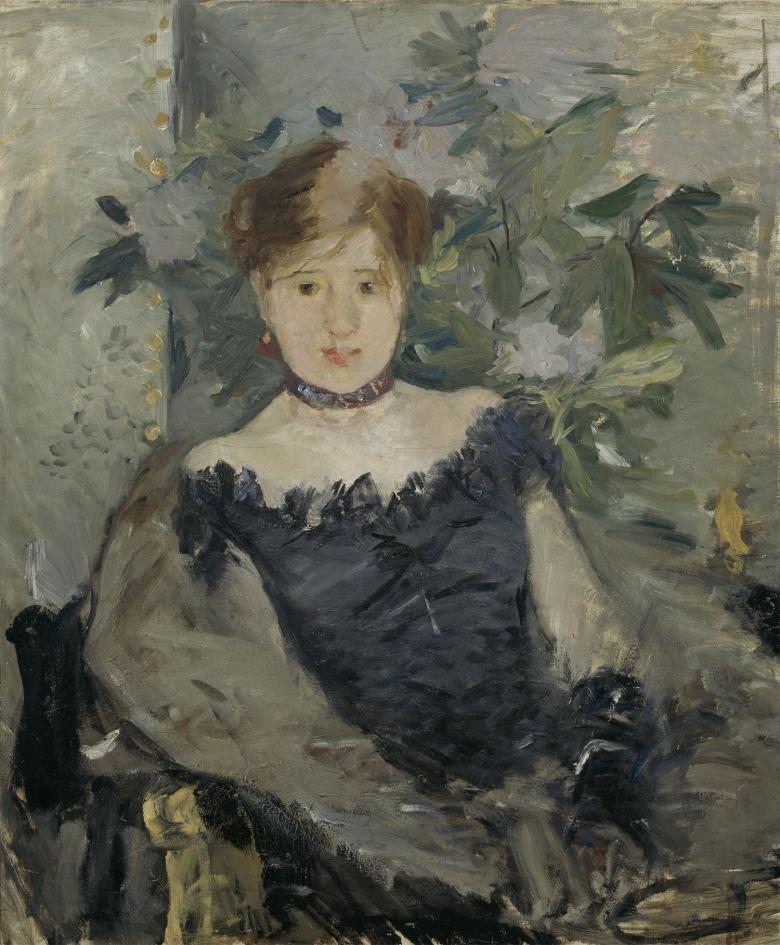 Berthe Morisot (1841–1895), 'Le Corsage Noir', 1878. Photo © National Gallery of Ireland.