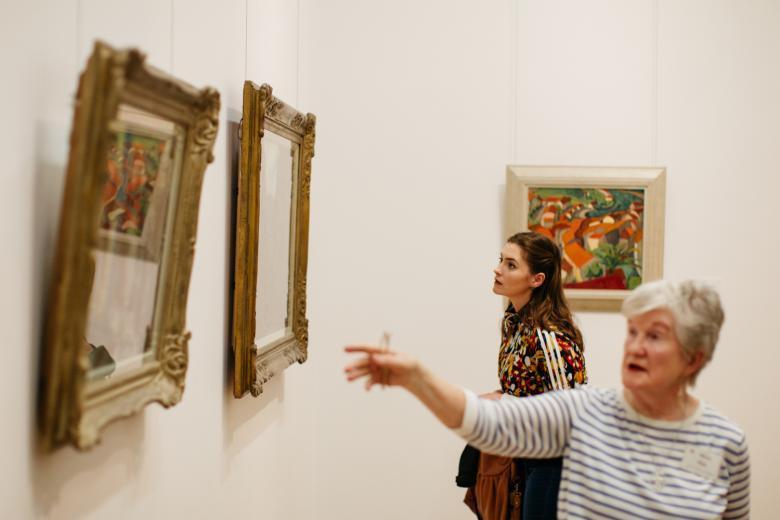 A guided tour of the artworks on display in the Millennium Wing. © National Gallery of Ireland.