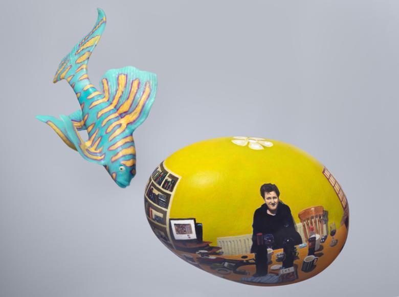 Bob Campbell (b.1972), 'Cosmic Kitchen', 2017. © the artist. Photo © National Gallery of Ireland.