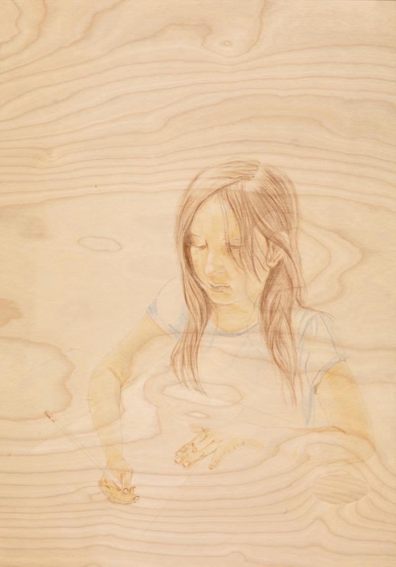 Bernice Guckian (b.1973), 'Little Dreamer', 2017. © the artist. Photo © National Gallery of Ireland.