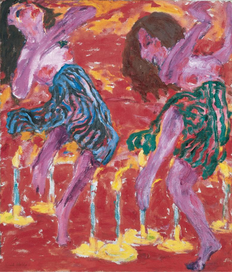 Emil Nolde (1867-1956), 'Candle Dancers', 1912 © Nolde Stiftung Seebüll.