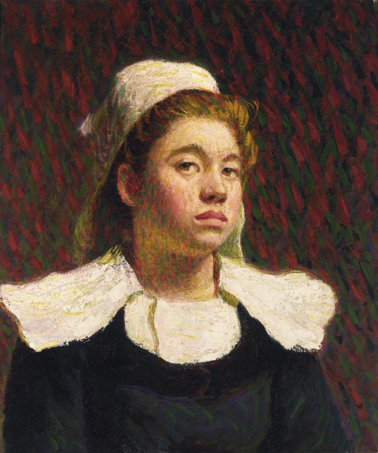 Roderic O'Conor (1860-1940), 'Bretonne', c.1903-1904. © National Gallery of Ireland.