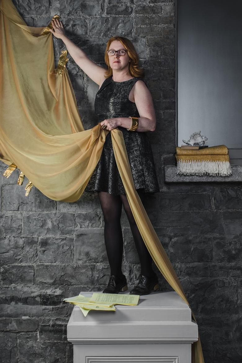 Alice Mary Higgins - Independent senator. Photographed by Gavin Leane.