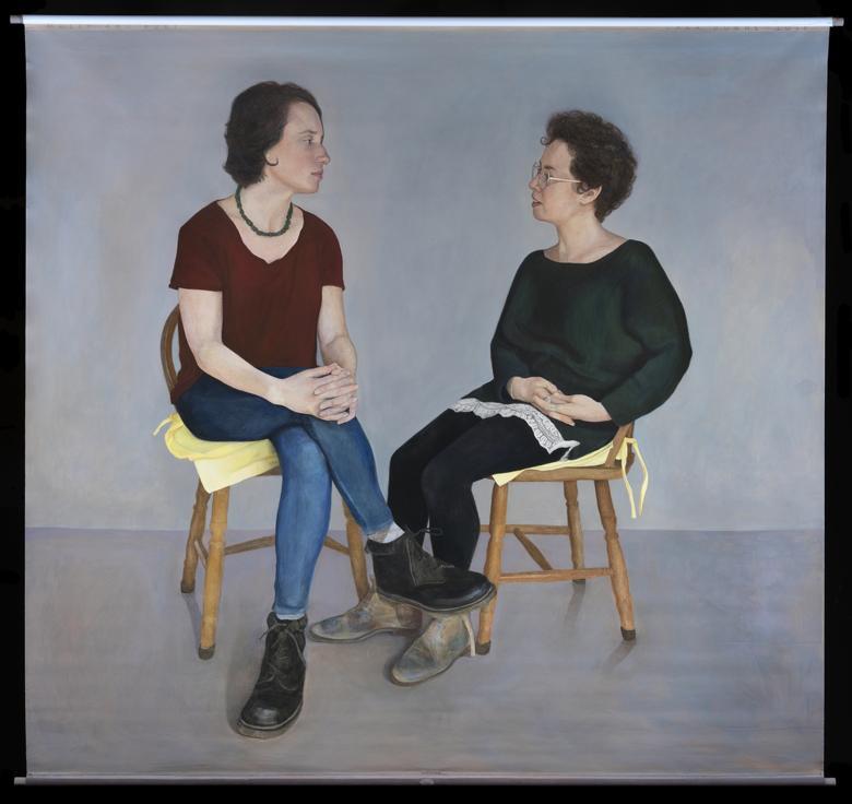 Cara Dunne (b. 1993), Molly and Ruby, 2018. © Cara Dunne. Photo © National Gallery of Ireland.