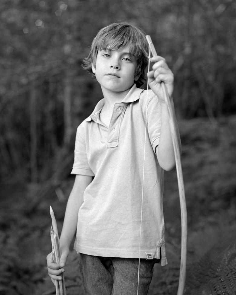 Thomas Jenner (b. 1972), Henry Peter Jenner With Bow and Arrows, 2018. © Thomas Jenner.