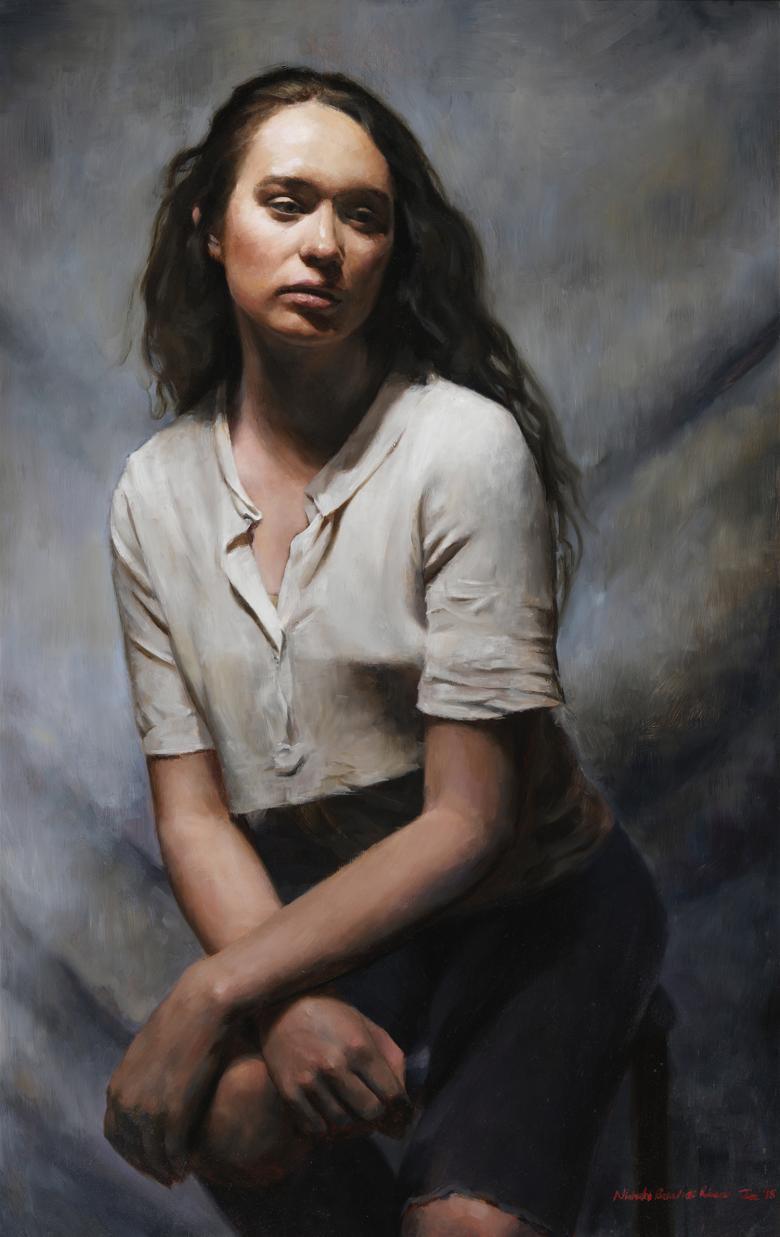 Nicholas Benedict Robinson (b. 1974), Mary-Kate Lanigan, 2018. © Nicholas Benedict Robinson. Photo © National Gallery of Ireland.