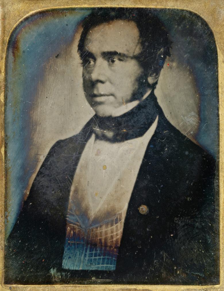 Daguerreotype portrait of Thomas Matthew Ray