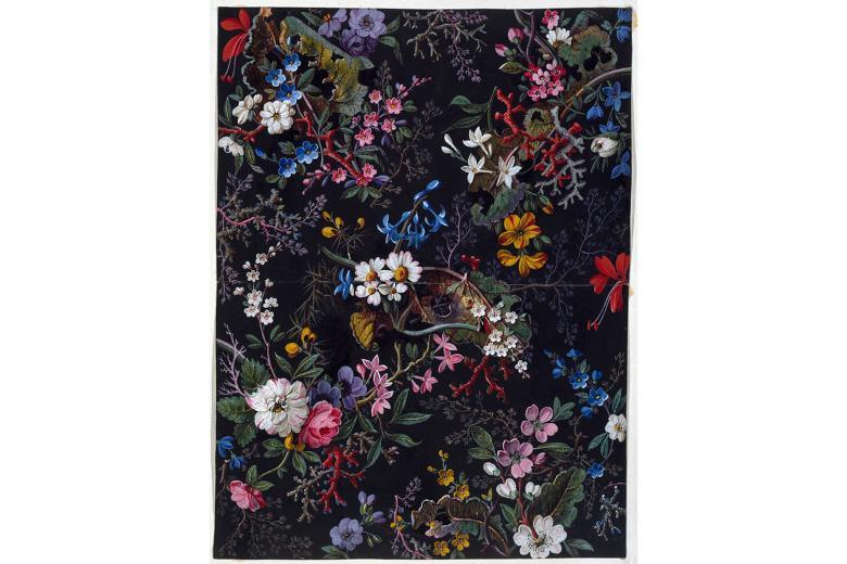 botanical textile design