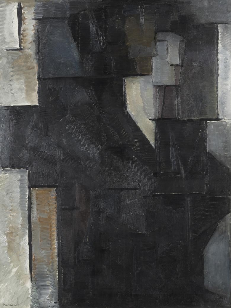 A half length portrait of a woman in profile
