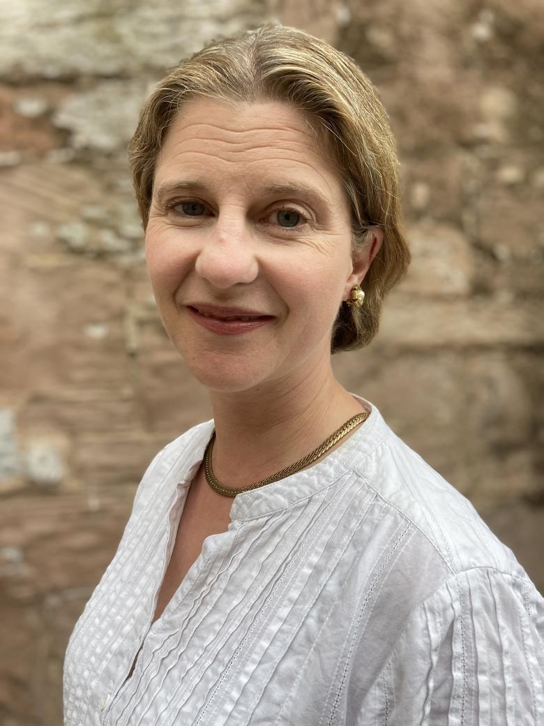 Close up photograph of Dr Caroline Campbell. 
