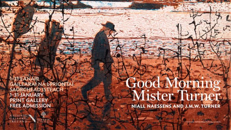 Exhibition poster for the Good Morning Mister Turner exhibition
