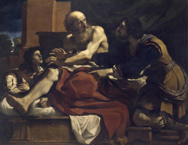 Guercino, Jacob Blessing the Sons of Joseph, c.1620