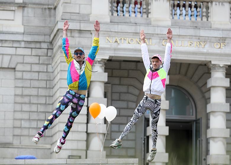 Lords of Strut launching Thursday Lates at the National Gallery of Ireland.