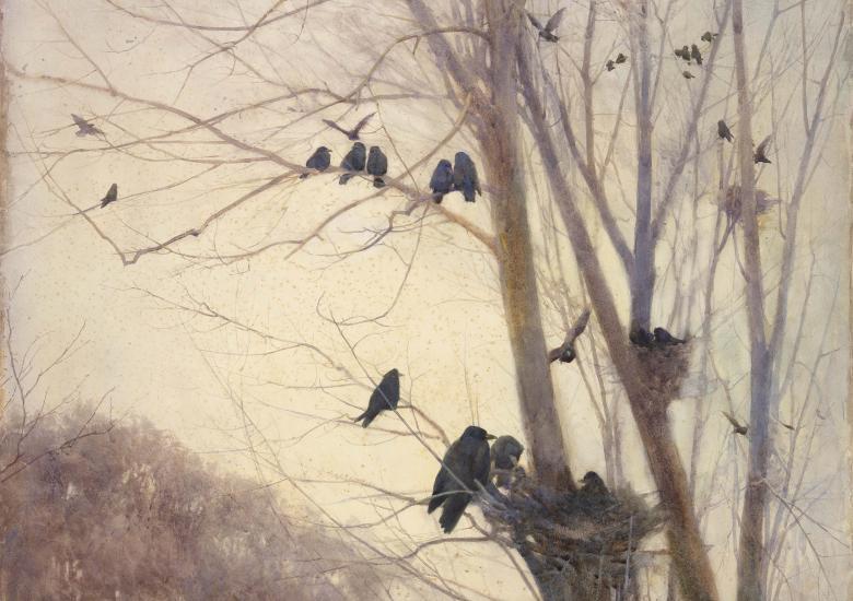 Detail from Mildred Anne Butler, Shades of Evening, 1904.