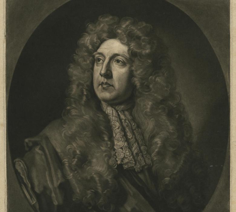 Jan van Wyck, by John Faber Jr, after Sir Godfrey Kneller, Bt. - detail. © National Portrait Gallery, London. Image via CreativeCommons