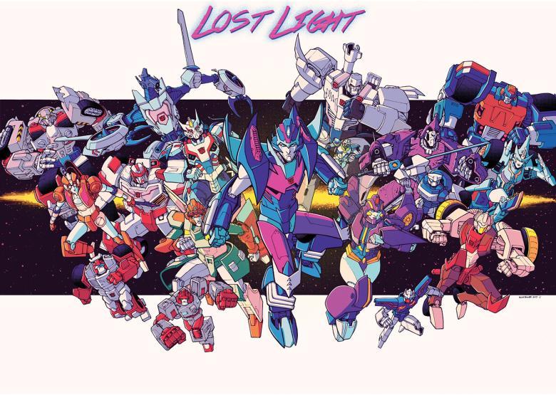 Characters illustrated by Nick Roche