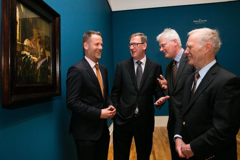 At a special viewing of the National Gallery's exhibition, Vermeer and the Masters of Genre Painting: Inspiration and Rivalr