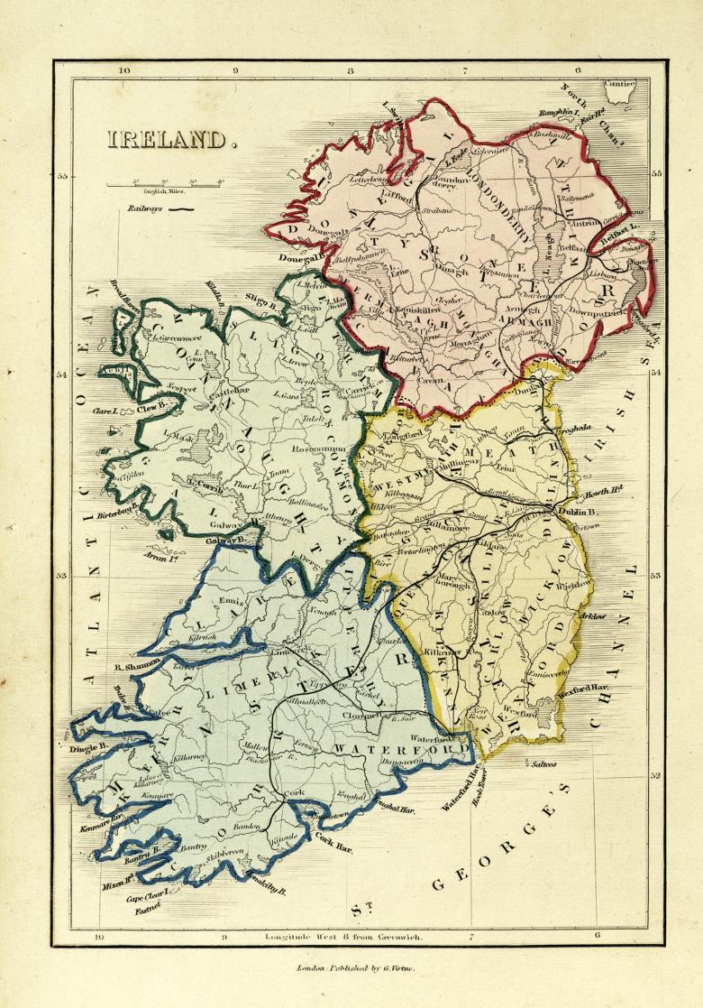Map of Ireland