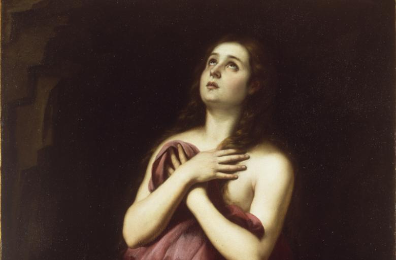 Bartolomé Esteban Murillo (1617-1682), 'The Penitent Magdalene' (detail). © National Gallery of Ireland.