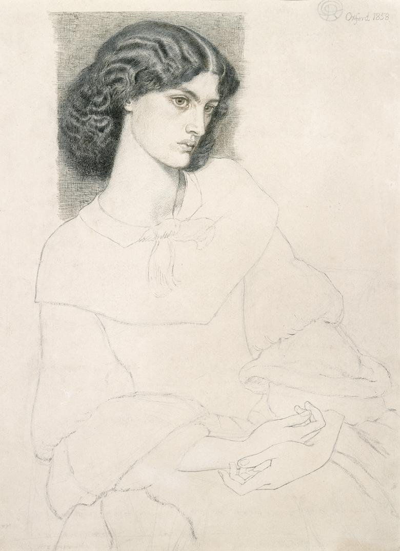 Drawing of Jane Burden