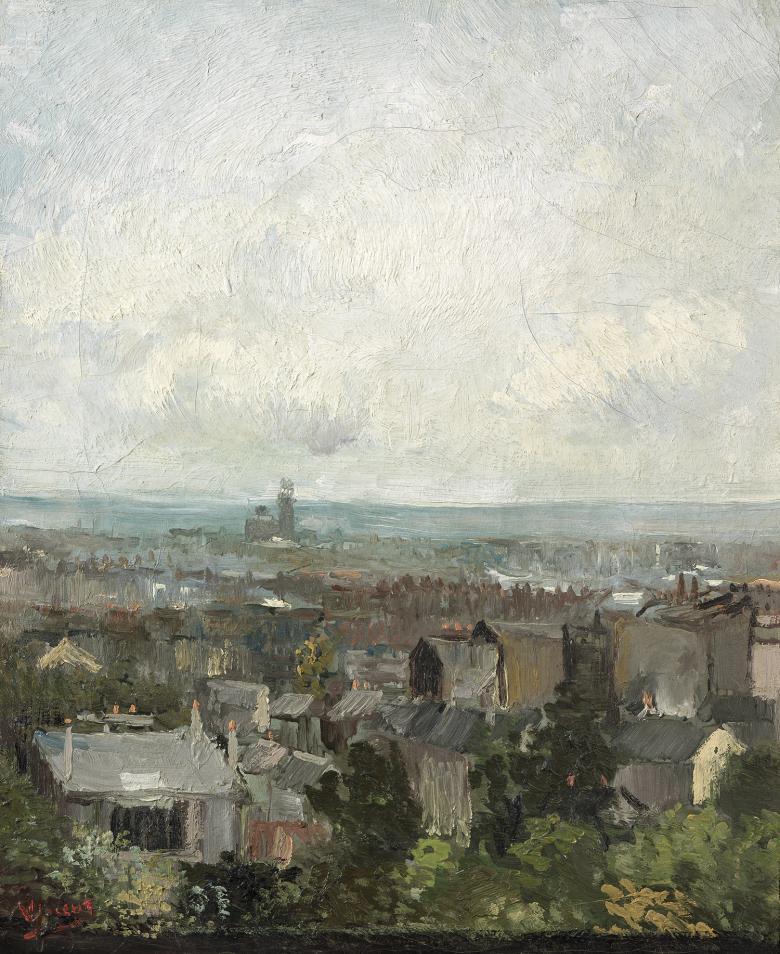 Painting of Paris by Van Gogh