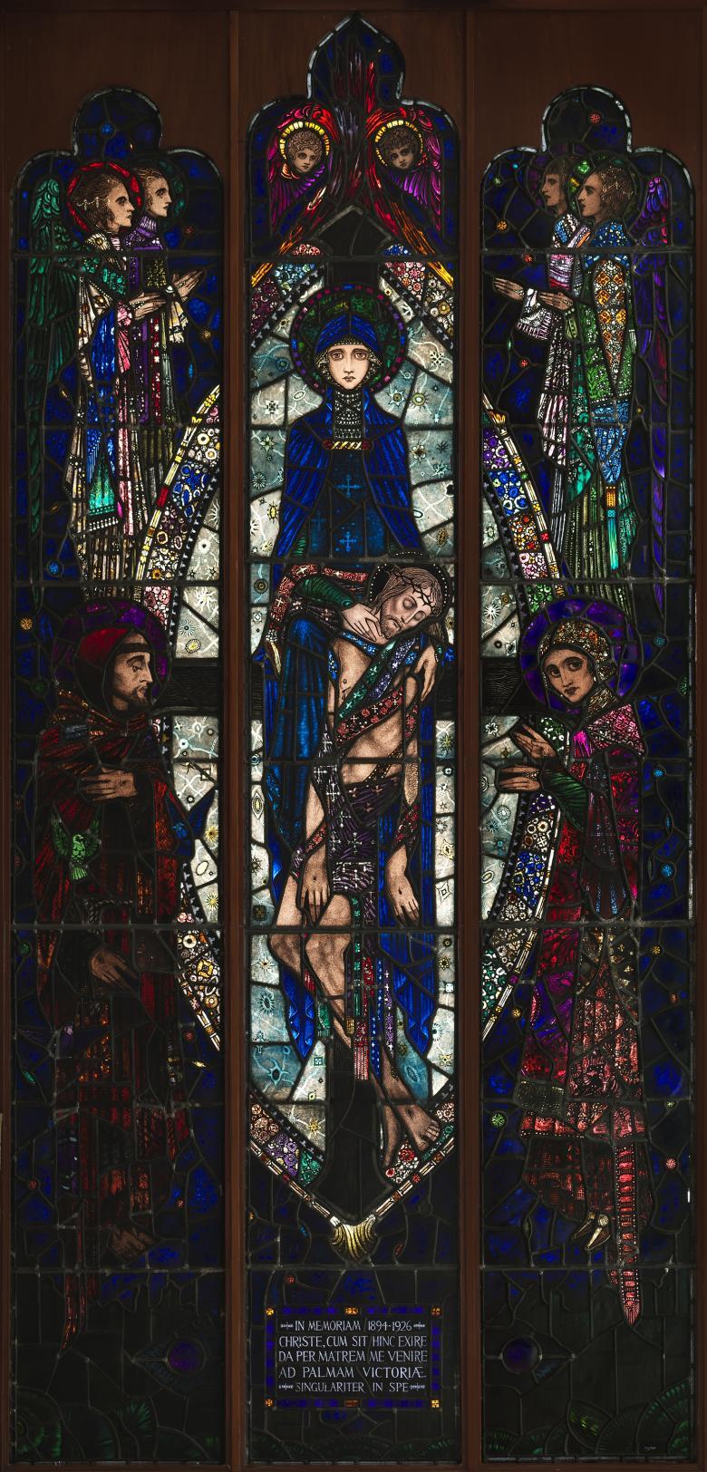 Harry Clarke (1889-1931), 'The Mother of Sorrows', 1926. © National Gallery of Ireland.