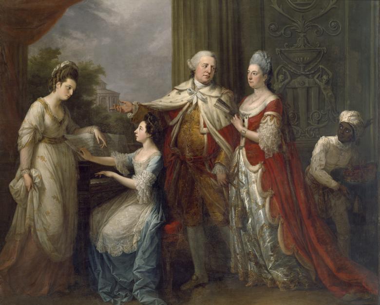 Angelica Kauffmann (1741-1807), 'The Ely Family', 1771. © National Gallery of Ireland.