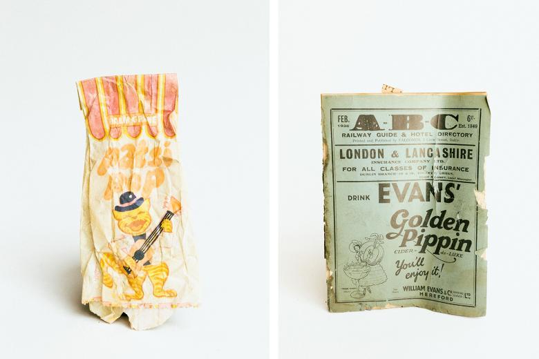 Photos of ephemera