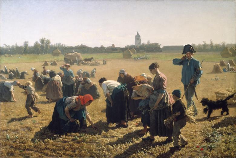 Oil painting of Gleaners