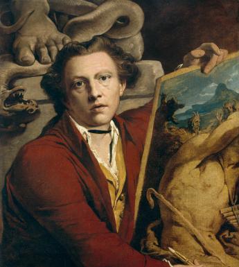 James Barry (1741-1806), 'Self-Portrait as Timanthes', c.1780-1803. © National Gallery of Ireland