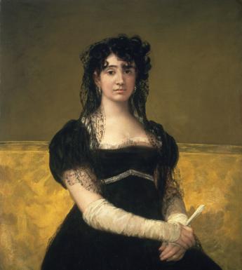 Francisco José de Goya y Lucientes (1746-1828), 'Portrait of Doña Antonia Zárate', c.1805. © National Gallery of Ireland.