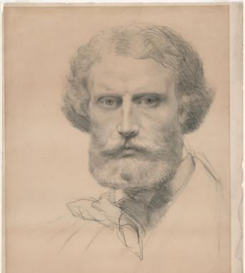 Frederic William Burton (1816-1900), 'Self-portrait', c.1845. © National Gallery of Ireland.