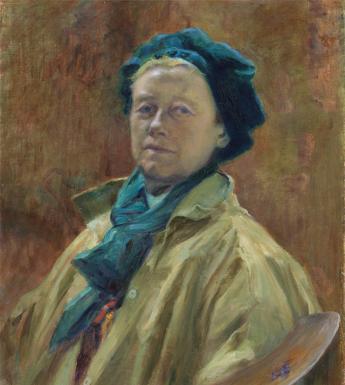 Helen Mabel Trevor (1831-1900), 'Self-portrait', c.1890s. © National Gallery of Ireland
