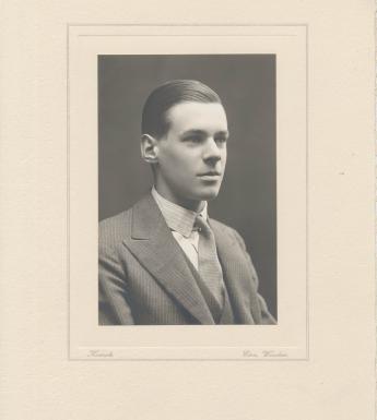Sir Denis Mahon as a young man