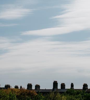 The skyline over Merrion Square. © National Gallery of Ireland. 