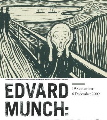 Edvard Munch: Prints. Photo © National Gallery of Ireland