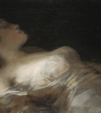 Francisco José de Goya y Lucientes (1746-1828), 'El Sueño', c.1800. © National Gallery of Ireland. 