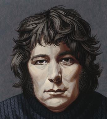 Edward A. McGuire (1932-1986), 'Portrait of Seamus Heaney (1939-2013), Poet', 1974. © National Gallery of Ireland. 