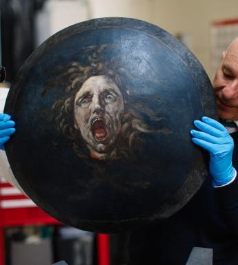 Simone Mancini, head conservator at the National Gallery of Ireland. © National Gallery of Ireland. 