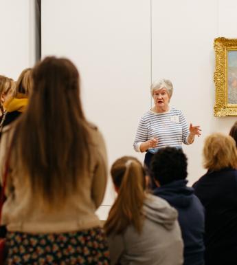 Free guided tours of selected works take place every weekend. © National Gallery of Ireland. 