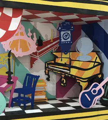 Maser, 'Magic of the Mundane', Theatrical Set, 2017. © the artist